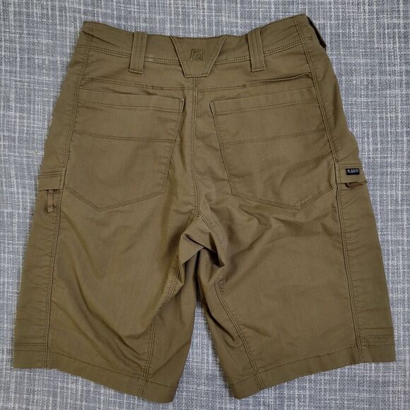 5.11 TACTICAL APEX 11" Short 73334 Outdoor Field Dark Khaki Size 28 READ DESC - Picture 2 of 9